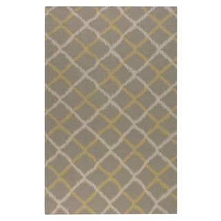 Harrington Gray Wool Rug (5 X 8)