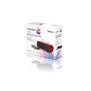 Bluetooth Soundbox with Mic   Red      Electronics