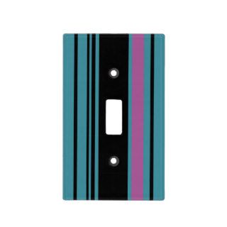 Trendy Striped Light Switch Plate Covers