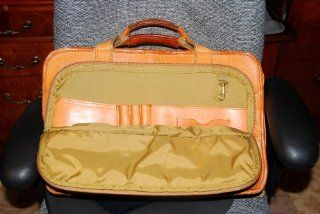 Hartmann Belting Leather Laptop Briefcase Natural Computers & Accessories