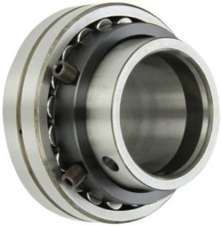 SKF 476213 207 B Spherical Roller Bearing Insert, Open, Unsealed, Setscrew Locking, Regreasable, Steel, 2 7/16" Bore, 120mm OD, 31mm Outer Ring Width, 31400lbf Dynamic Load Capacity