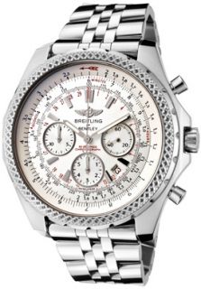 Breitling A2536412/G675 SS  Watches,Mens Breitling For Bentley Automatic/Mechanical Chrono Silver Storm Dial Stainless Steel, Chronograph Breitling Automatic Watches
