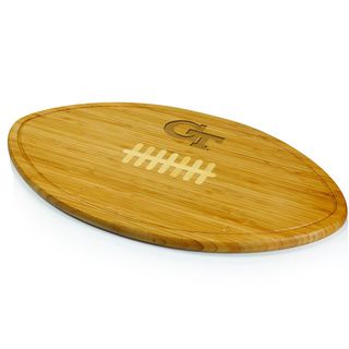 Picnic Time Georgia Tech Yellow Jackets Engraved Natural Wood Cutting Board