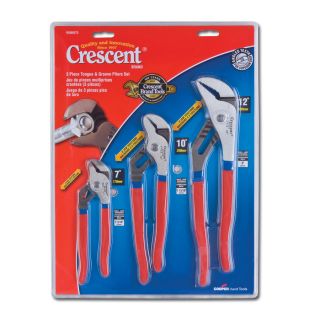 Crescent 3 Piece Tongue and Groove Pliers Set