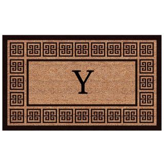 The Grecian Extra thick Monogrammed Doormat (16 X 26)