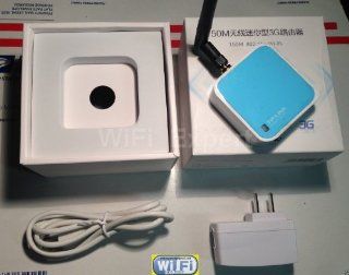 WIFI EXPERT   6dBi Ant. TP Link TL WR703N WiFi N G Mini Wireless Router Repeater DD WRT USB 3G (6dBi Antenna) Computers & Accessories