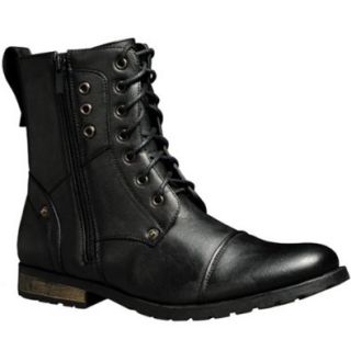 Bonafini Mens D 703 Boots (6.5 M, Black) Shoes