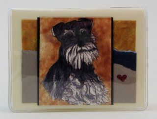 Schnauzer Credit Card Holder #704 Made in the USA RFID PROTECTION  