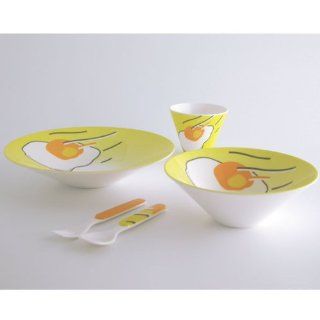 2 Dishes and a Cup(TM) Kids Dinnerware   Flying Egg Kitchen & Dining