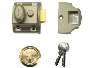 Yale 706 Nightlatch 40mm PB   Cabinet And Furniture Latches  