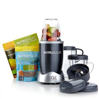 NutriBullet with Natural Foods Book and SuperBoost Food Package
