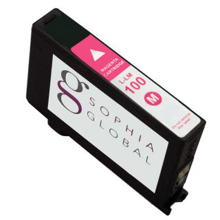 Sophia Global Remanufactured Ink Cartridge Replacement For Lexmark 100 (1 Magenta)
