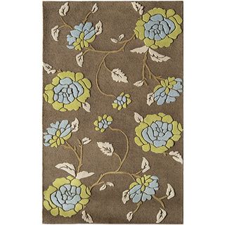Pacific Maple Forest Premium Wool Area Rug (5 X 8)