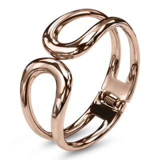 bangle in stainless steel with rose ion plate orig $ 79 00 67