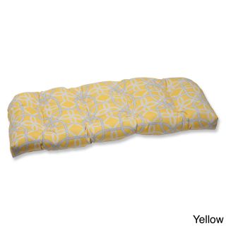 Pillow Perfect Keene Wicker Loveseat Outdoor Cushion