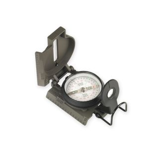 Ndur Lensatic Compass With Metal Case