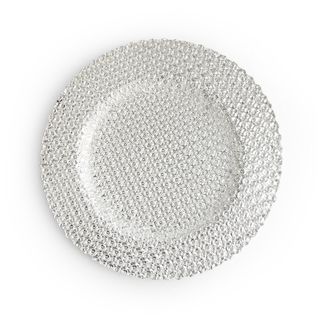 Carmen Silver Charger Plate