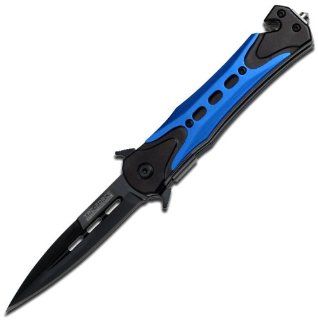 Tac Force TF 719BL Tactical Assisted Opening Folding Knife 4.5 Inch Closed  Hunting Knives  Sports & Outdoors