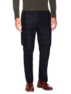 Flannel Cargo Pants by Black Fleece