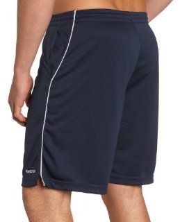 Reebok Men's Play Dry Clinch Knit Short, Athletic Navy, Medium  Polo Shirts  Sports & Outdoors
