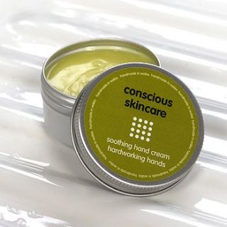 soothing hand cream for hardworking hands by conscious skincare