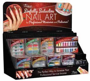 Cinapro 28 Pc. Nail Art Display Health & Personal Care