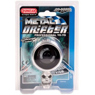 Duncan Metal Drifter Yo Yo   Silver/Green      Toys