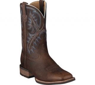 Ariat Quickdraw 11   Brown Oiled Rowdy Full Grain Leather