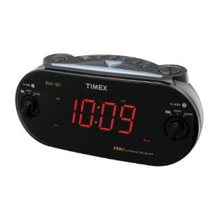 Timex T715BW3 Dual Alarm Clock Radio (Black) (Discontinued by Manufacturer) Electronics