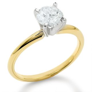 CT. Diamond Solitaire Engagement Ring in 14K Gold   Zales