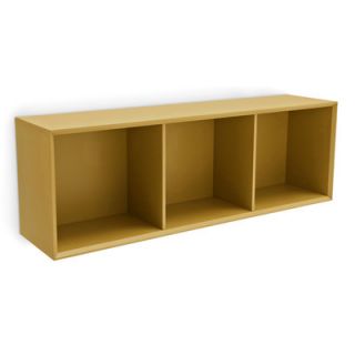 Calligaris Inside 15.75 Wall Bookcase CS/6039 32_P Finish Matte Mustard Yellow