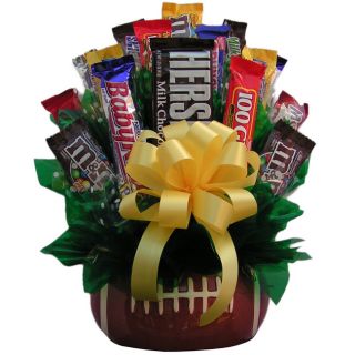 Football Large Chocolate/candy Bouquet