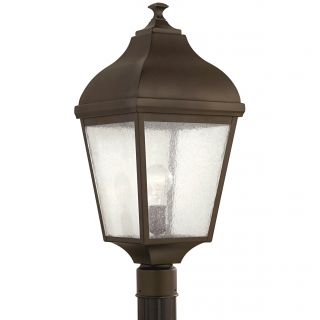 Terrace 1 light Oil Rubbed Bronze Outdoor Post Lantern