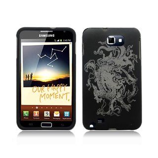 Black Dragon Hard Cover Case for Samsung Galaxy Note N7000 SGH I717 SGH T879 Cell Phones & Accessories