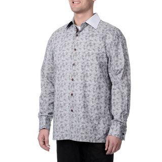 Steve Harvey Steve Harvey Mens Speckle Button Down Shirt Other Size XL