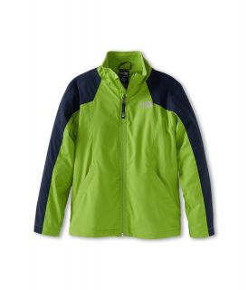 The North Face Kids Long Distance Softshell Jacket 13 Boys Coat (Green)