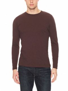 Joey Slub Long Sleeve Crew T Shirt by Alternative