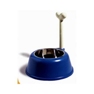 Alessi Lupita Dog Bowl by Miriam Mirri AMMI02 Color Blue