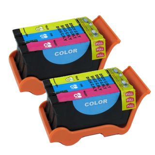 Dell Series 21 (y499d / 330 5274) Color Compatible Ink Cartridge (remanufactured) (pack Of 2)