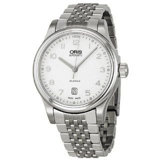Oris Classic Date Automatic Silver Dial Steel Mens Watch 01 733 7594 4091 07 8 20 61 Oris Watches