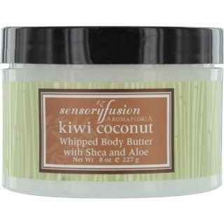 SENSORY FUSION KIWI COCONUT by Aromafloria BODY BUTTER WITH SHEA AND ALOE 8 OZ for UNISEX  Scented Oils  Beauty