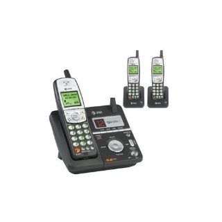 AT&T E5813B   5.8 GHZ Three Handset Answering System  Cordless Telephones  Electronics