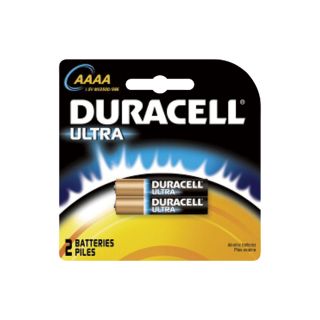 Duracell Ultra Advanced 1.5V Alkaline Batteries — 2-Pk., AAAA, Model# MX2500B2PK  Alkaline Batteries