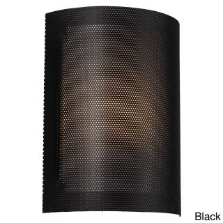 Vertical Metal Mesh 1 light Ada approved Wall Sconce
