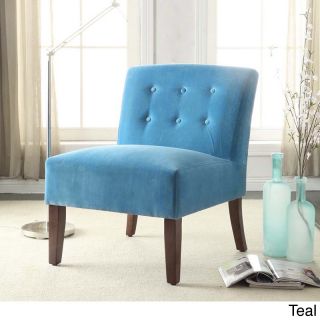 Velvet Tufted Accent Chair