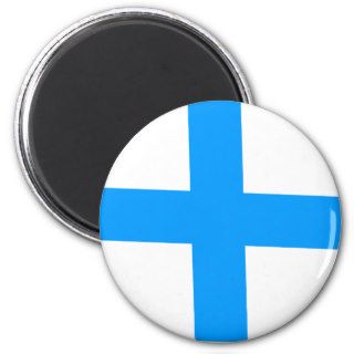 Blue Cross Refrigerator Magnets