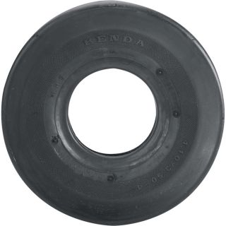Kenda 4-Ply Slick Tread Replacement Tube Tire for Pneumatic Assemblies — 10.5in. x 410/350-4  Low Speed Tires