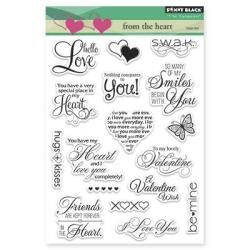 Penny Black Clear Stamps 5 X7.5 Sheet   From Me To You