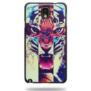 Casea Packing Tiger Print Hard Case Cover For Samsung Galaxy Note 3 N9000 Cell Phones & Accessories