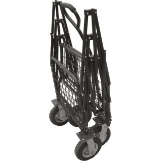 Folding Utility Cart — 49in.L x 25 1/2in.W, 330-Lb. Capacity, Model# CT-FU330  Hand Pull Wagons